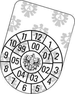 §57a Begutachtungsplakette (Pickerl)